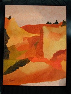 peinture de Josette Bude Laurent